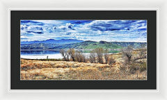 Cali Lake - Framed Print