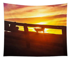 Cow Fence - Tapestry