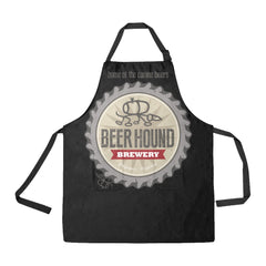 black apron All Over Print Apron