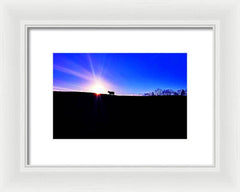 Devon Sunset - Framed Print